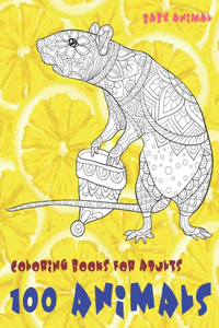 Baby Animal Coloring Books for Adults - 100 Animals