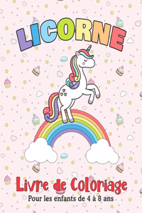 Livre de Coloriage Licorne