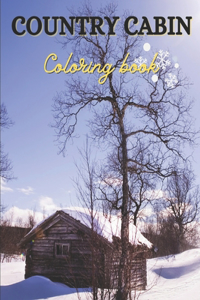 Country Cabin Coloring Book