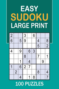 Easy Sudoku Large Print