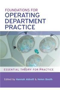 Foundations for Operating Department Practice