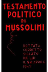 Testamento politico di Mussolini