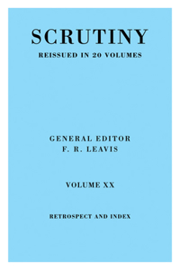 Scrutiny Vol. 20 Index & Retrosp