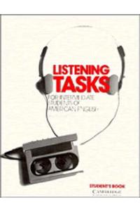 Listening Tasks Student's Book: For Intermediate Students of American English
