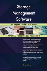 Storage Management Software A Complete Guide - 2019 Edition