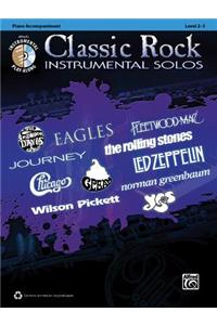 Classic Rock Instrumental Solos: Piano Accompaniment