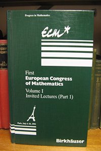 Proceedings of the First European Congress of Mathematics, Paris, July 6-10, 1992