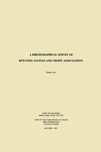 Bibliographical Survey of Rotating Savings and Credit Associations