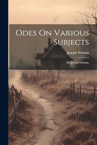 Odes On Various Subjects