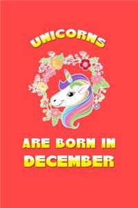 Unicorns Are Born In December