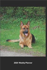 Plan On It 2020 Weekly Calendar Planner - I Love German Shepherds