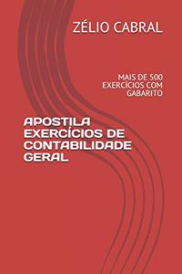 Apostila Exercícios de Contabilidade Geral
