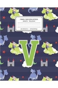 Primary Composition Notebook Grades K-2 Story Journal V