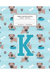 Primary Composition Notebook Grades K-2 Story Journal K