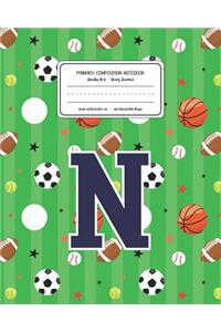 Primary Composition Notebook Grades K-2 Story Journal N