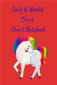 Daily & Weekly Chore Chart Notebook