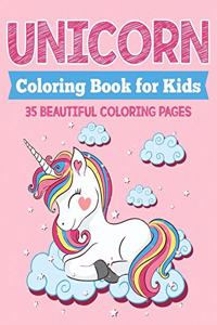 Unicorn Coloring Book for Kids