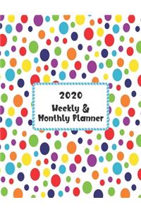 2020 Weekly & Monthly Planner