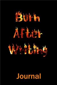 Burn After Writing Journal