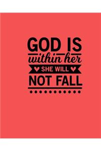 God is Within Her She Will Not Fall