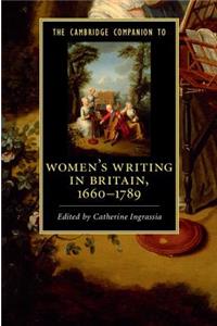 The Cambridge Companion to Women's Writing in Britain, 1660–1789