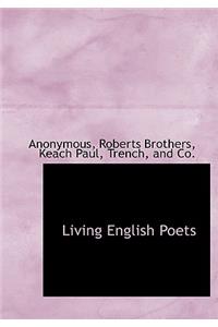 Living English Poets