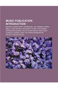 Music Publication Introduction