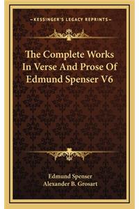 The Complete Works in Verse and Prose of Edmund Spenser V6