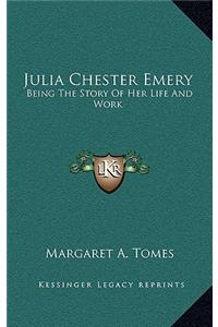 Julia Chester Emery