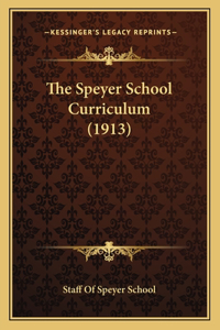 Speyer School Curriculum (1913)