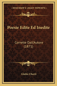 Poesie Edite Ed Inedite