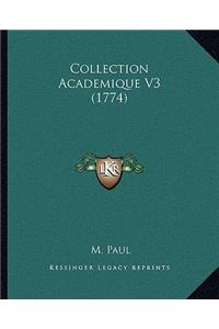 Collection Academique V3 (1774)