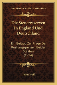Die Steuerreserven In England Und Deutschland