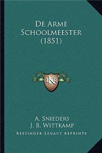 de Arme Schoolmeester (1851)