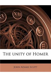 The Unity of Homer