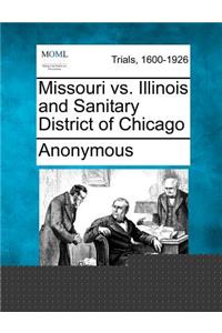 Missouri vs. Illinois and Sanitary District of Chicago