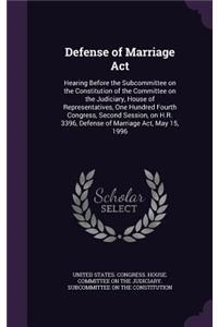 Defense of Marriage ACT