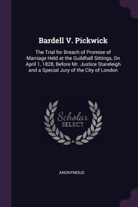 Bardell V. Pickwick