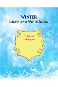 Winter Draw and Write Book