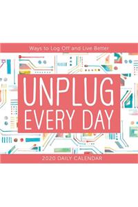 2020 Unplug Every Day Boxed Daily Calendar