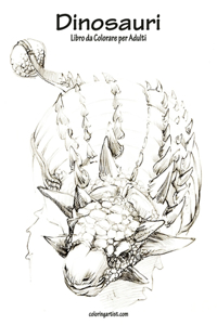 Dinosauri Libro da Colorare per Adulti 1