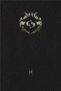 Monogram Pisces Notebook