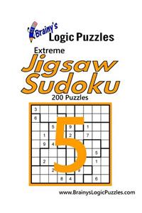 Brainy's Logic Puzzles Extreme Jigsaw Sudoku #5