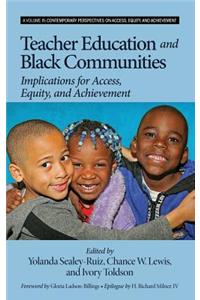 Teacher Education and Black Communities