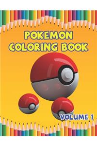Pokemon Coloring Book Volume 1