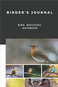 Birder's Journal - Bird Watching Notebook