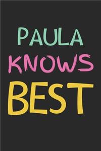 Paula Knows Best
