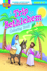 Trip to Bethlehem - Coloring/Activity Book (Ages 5-7)