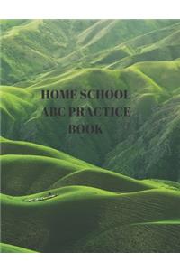 Home School ABC Practice Book