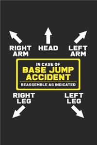 Base jump accident